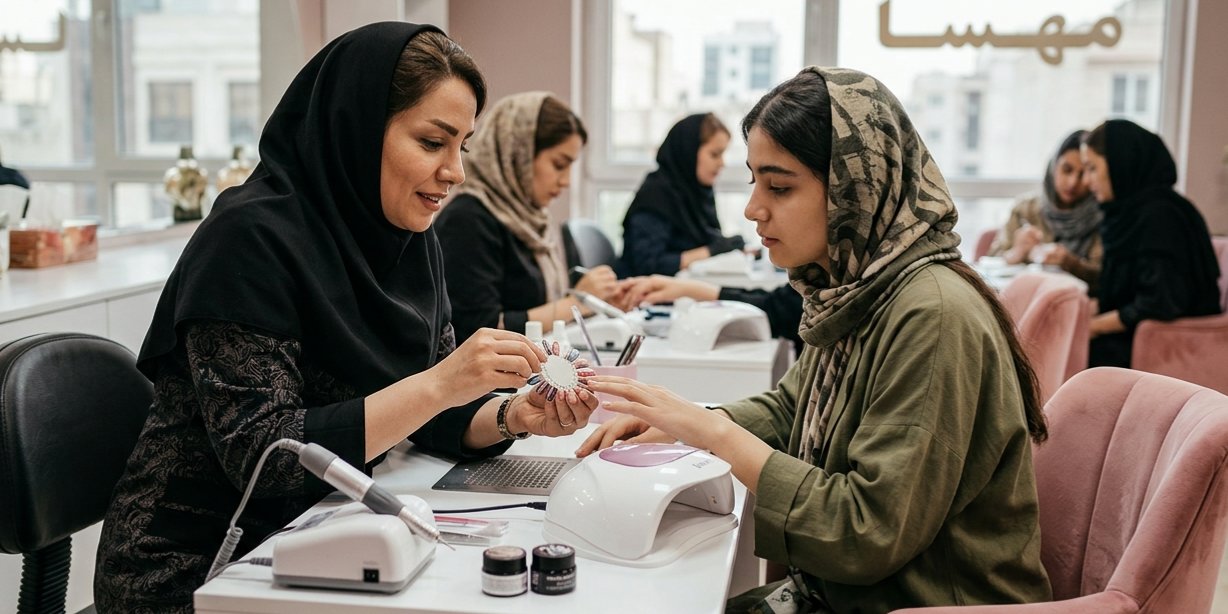 نرمافزار نوبتدهی ناخن